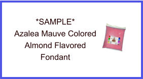 Azalea Mauve Almond Fondant Sample