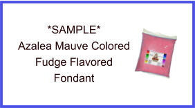 Azalea Mauve Fudge Fondant Sample