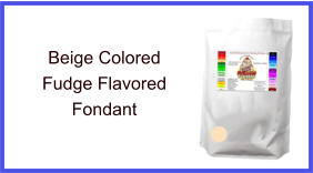 Beige Fudge Fondant