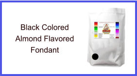 Black Almond Fondant