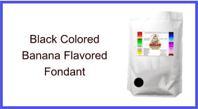 Black Banana Fondant