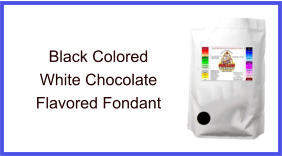 Black White Chocolate Fondant
