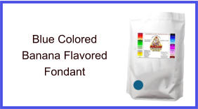 Blue Banana Fondant