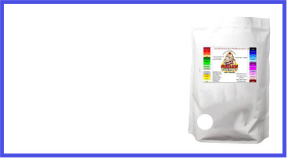 White fondant powder for icing (150gr) 