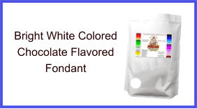 Bright White Chocolate Fondant