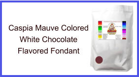 Caspia Mauve White Chocolate Fondant