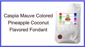 Caspia Mauve Pineapple Coconut Fondant