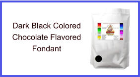 Dark Black Chocolate Fondant
