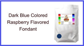 Dark Blue Raspberry Fondant