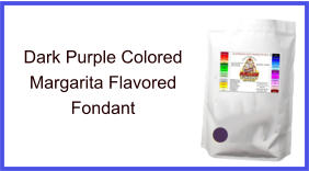 Dark Purple Margarita Fondant