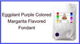 Eggplant Purple Margarita Fondant