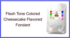 Flesh Tone Cheesecake Fondant