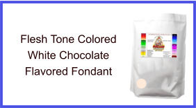 Flesh Tone White Chocolate Fondant