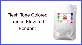 Flesh Tone Lemon Fondant