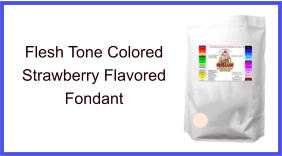 Flesh Tone Strawberry Fondant