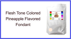 Flesh Tone Pineapple Fondant