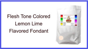 Flesh Tone Lemon Lime Fondant