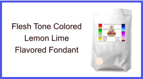 Flesh Tone Lemon Lime Fondant