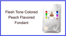 Flesh Tone Peach Fondant