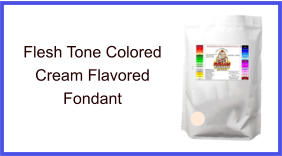 Flesh Tone Cream Fondant