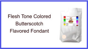 Flesh Tone Butterscotch Fondant