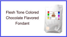 Flesh Tone Chocolate Fondant