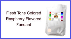 Flesh Tone Raspberry Fondant