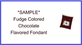Fudge Chocolate Fondant Sample