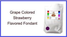 Grape Strawberry Fondant