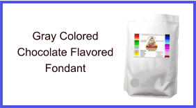 Gray Chocolate Fondant