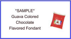 Guava Chocolate Fondant Sample