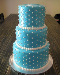 Colored Fondant Cake