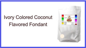 Ivory Coconut Fondant
