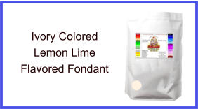 Ivory Lemon Lime Fondant
