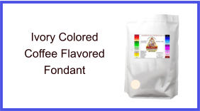 Ivory Coffee Fondant