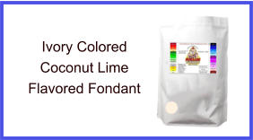 Ivory Coconut Lime Fondant