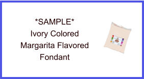 Ivory Margarita Fondant Sample