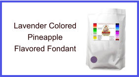 Lavender Pineapple Fondant