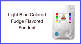 Light Blue Fudge Fondant