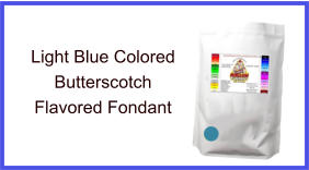 Light Blue Butterscotch Fondant
