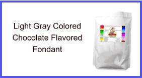 Light Gray Chocolate Fondant