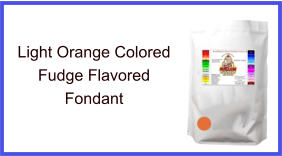 Light Orange Fudge Fondant