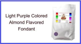 Light Purple Almond Fondant