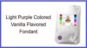 Light Purple Vanilla Fondant