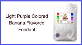 Light Purple Banana Fondant