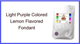 Light Purple Lemon Fondant