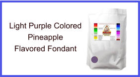 Light Purple Pineapple Fondant