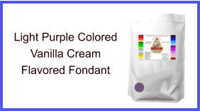 Light Purple Vanilla Fondant