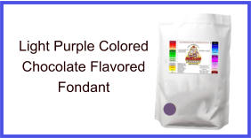Light Purple Chocolate Fondant
