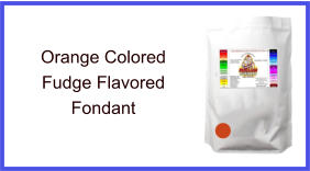 Orange Fudge Fondant